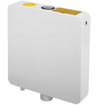 Slim Dual Square Flushing Cistern
